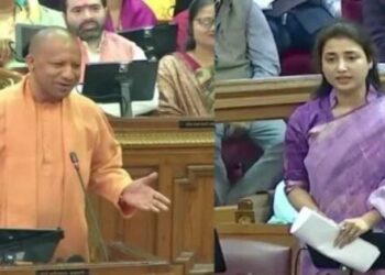 UP Assembly Budget Session Samajwadi Party MLA Ragini Sonkar Chief Minister Yogi Adityanath