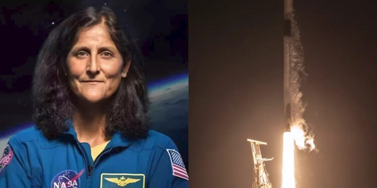 9 महीने से अंतरिक्ष में फंसी हुई सुनीता विलियम्स को वापस लाने के लिए क्र-10 मिशन हुआ लॉन्च
