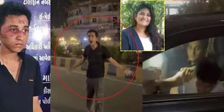 Vadodara में पैसे वाले नशेड़ियों ने 8 लोगों को 120 की स्पीड से टक्कर मारी हादसे में तीन से चार लोग गंभीर