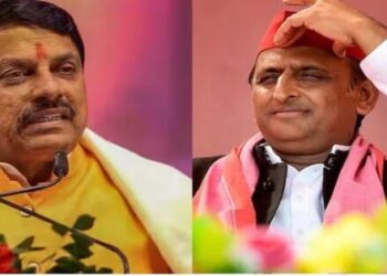 Madhya Pradesh Chief Minister Dr Mohan Yadav Samajwadi Party President and former UP CM Akhilesh Yadav
