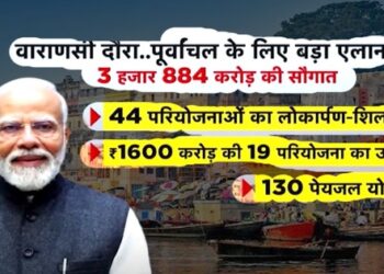 PM gave the gift of development projects worth crores to Varanasi