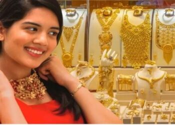 The golden rate of gold created history with a jump of Rs 1700