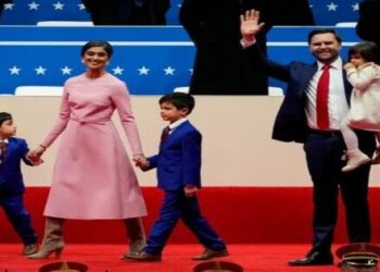 US Vice President Vance arrived in India with his family