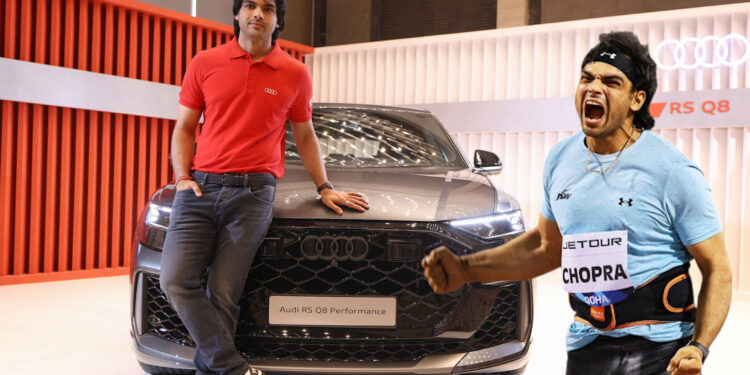 नीरज चोपड़ा बने Audi India के नए Brand Ambassador, चमकेगी ओलंपिक गोल्ड से लग्ज़री कार की ब्रांडिंग