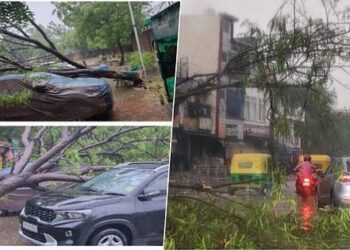 Heavy rains along with thunderstorm worsened the situation in Delhi NCR