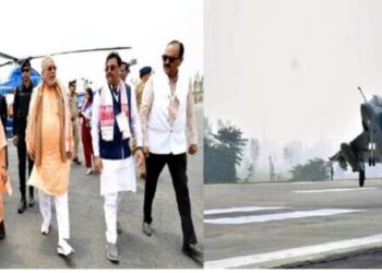UP Ganga Expressway Airstrip Indian Air Force Night Landing Exercise