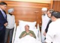 Why did Ghulam Nabi Azad have to be admitted to a hospital in Kuwait