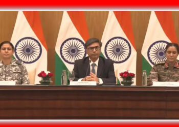 सेना और विदेश मंत्रालय की साझा प्रेस ब्रीफिंग….कर्नल सोफिया कुरैशी बोलीं- पाकिस्तान ने की भारत पर हमले की कोशिश…15 शहरों पर हमलों की नाकाम कोशिश की…