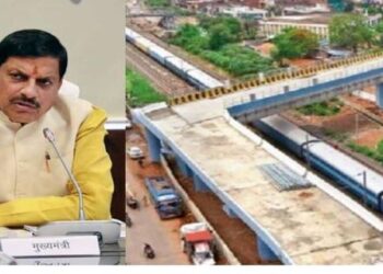 Aishbagh 90 degree ROB case CM Mohan Yadav took major action against eight engineers