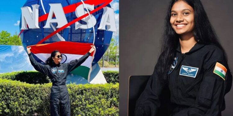 Jahnavi Dangeti India 23-year-old daughter is going to fly to space