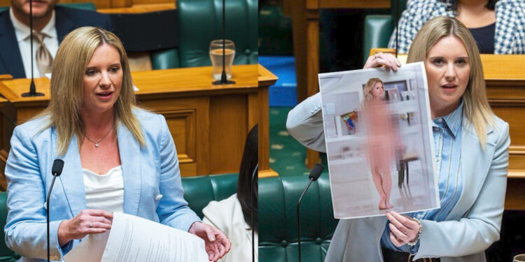 न्यूजीलैंड सांसद ने संसद में दिखाई अपनी ‘न्यूड’ फोटो, कहा- ये AI से 5 मिनट में बनी