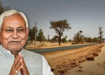 Roads are being built in rural areas of Bihar under the Chief Minister Gram Sampark Yojana
