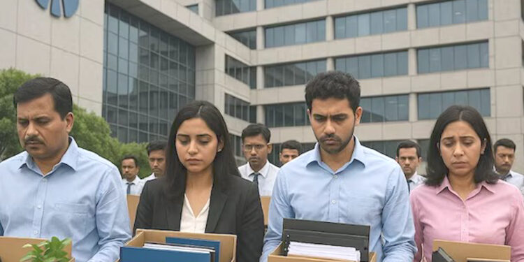 TCS Layoffs: TCS में बड़े पैमाने पर छंटनी का ऐलान: 12,000 कर्मचारियों की जाएगी नौकरी, शेयरों में गिरावट