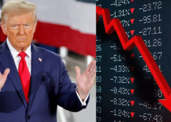 TCS के कमजोर नतीजे और ट्रंप की टैरिफ धमकी से शेयर बाजार में बड़ी गिरावट!