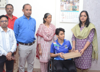 पैरा एथलीट मनस्विता को मिली स्पोर्ट्स व्हीलचेयर…खेलों में दिखेगा और निखार…सरकार बनी सहारा!