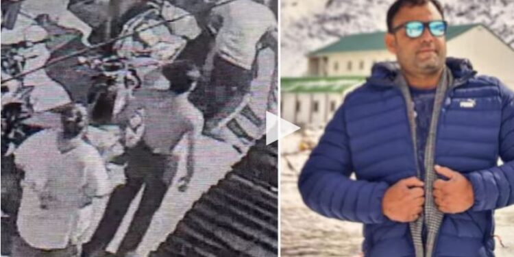 Actress Huma Qureshi cousin murder CCTV video surfaced showing the accused attacking with a sharp weapon