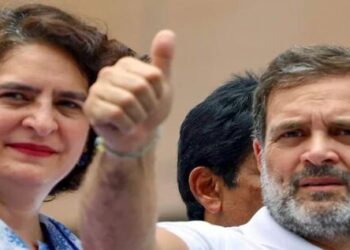 Priyanka Gandhi visit to the brother