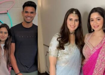 सचिन तेंदुलकर के घर गूंजी सगाई की शहनाई, अर्जुन की दुल्हनिया सानिया चंडोक ने स्टाइल और खूबसूरती से जीता दिल