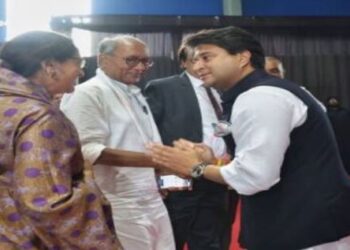 melting between Diggi Raja and Scindia Maharaj