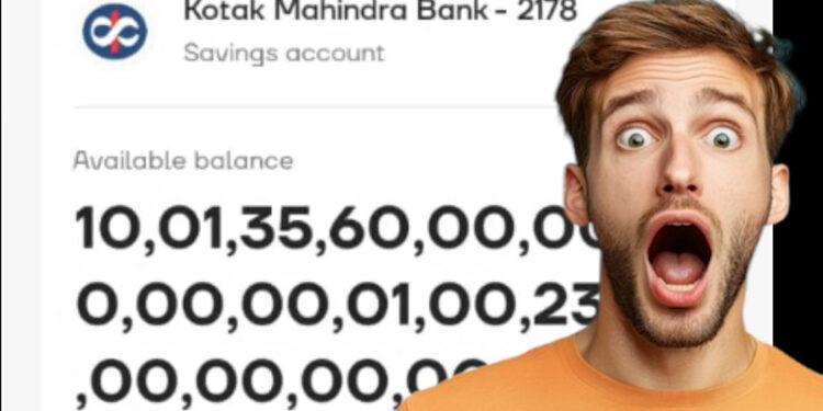 गुजर चुकी मां के खाते में आए ₹1,13,56,00,00,00,000, बेटे के उड़े होश, 36 अंकों की राशि