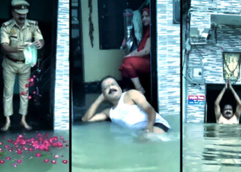 गंगा मैया की रील्स वाले दरोगा साहब: कभी पूजन, कभी छत से छलांग… सोशल मीडिया पर धमाल