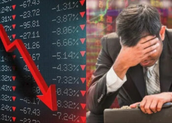 शेयर बाजार में भूचाल: सेंसेक्स-निफ्टी में भारी गिरावट, लगातार चौथे दिन लाल निशान में बंद