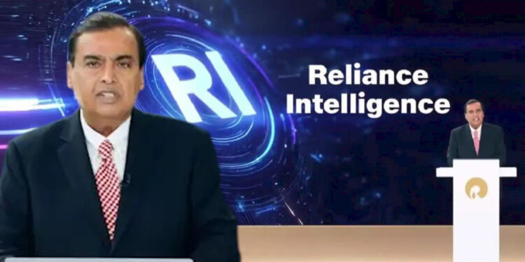 मुकेश अंबानी ने लॉन्च किया ‘रिलायंस इंटेलिजेंस’, भारत को AI के ग्लोबल हब में बदलने का लक्ष्य