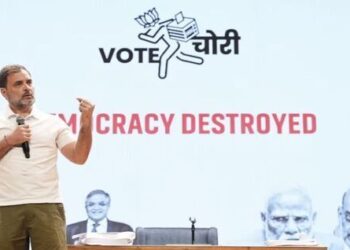 Congress leader Rahul Gandhi held a press conference at Indira Bhawan in the capital Delhi.