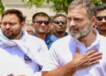 Rahul Tejashwi Voter Rights Yatra concludes in Patna