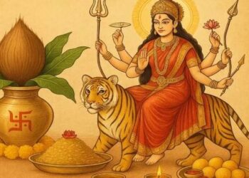 Shardiya Navratri 2025 The festival of worshipping Goddess Durga will last for 10 day