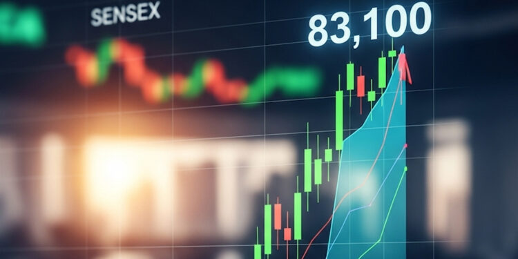 Share Market Today: सेंसेक्स 447 अंक चढ़कर 83,100 पार, निफ्टी 25,500 के करीब; आईटी शेयरों में जोरदार खरीदारी