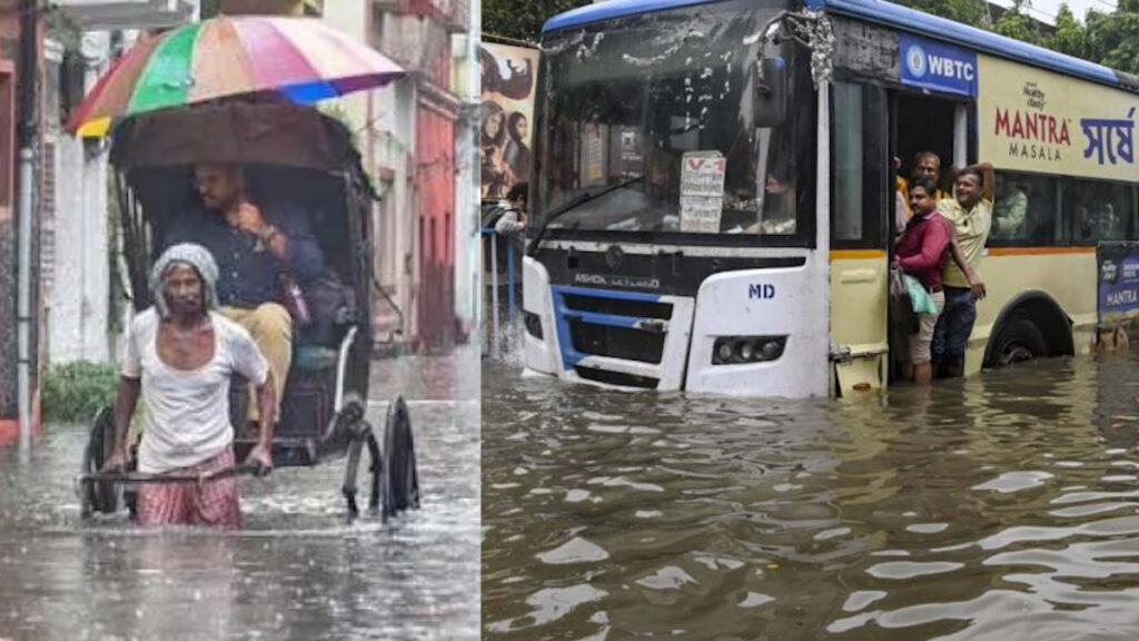 Cloudy sky with possibility of rain in India