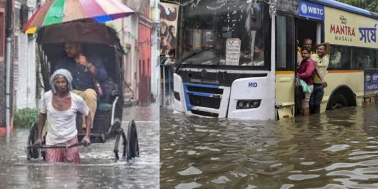 Cloudy sky with possibility of rain in India