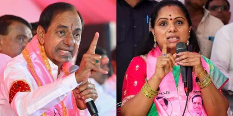 KCR की बेटी के. कविता को BRS ने किया निलंबित, पार्टी विरोधी बयानों के चलते कार्रवाई