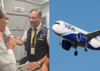 Find out who won Shivraj heart Patna Delhi flight a leader turned pilot