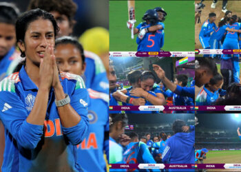 INDvsAUS WomensWorldCup: जेमिमा रोड्रिग्ज की शतकीय पारी से भारत फाइनल में, भावुक हुईं हरमनप्रीत — जीत के बाद छलक पड़े आंसू
