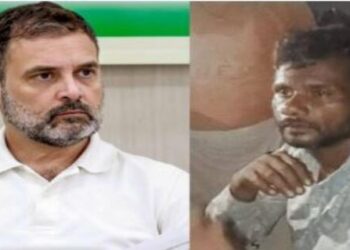 drone thief Rahul Gandhi speaks to victim family