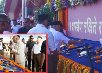 From Pinaka MK 1 to drones RSS chief Mohan Bhagwat performed arms worship on Vijayadashami