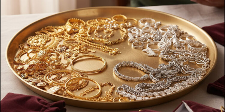 Gold Price Today: करवा चौथ से पहले सोना-चांदी में बड़ी गिरावट, आम आदमी को मिली राहत