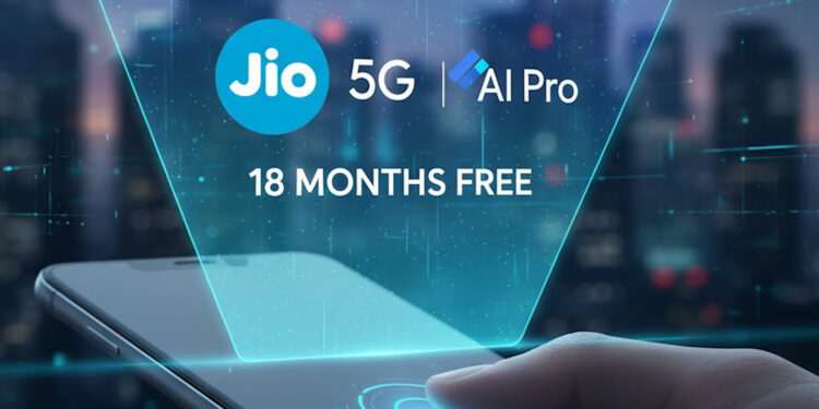 जियो का बड़ा ऐलान: 5G यूज़र्स को मिलेगा 18 महीने तक Google AI Pro का फ्री एक्सेस, युवाओं के लिए खास ऑफर लॉन्च