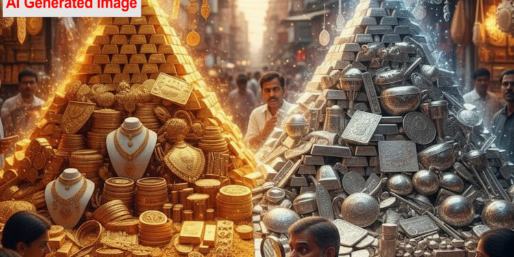 Gold Price Today: सोने की कीमत ₹1,22,070 प्रति 10 ग्राम तक पहुंची, चांदी ₹1,57,000 प्रति किलो