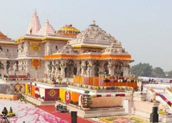 Ayodhya is once again decked out like a bride with PM Modi performing another special ceremony at the Ram Temple in front of 8000 guests
