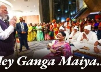 Ganga Maiya resound in Johannesburg PM Modi posts emotional Bhojpuri post