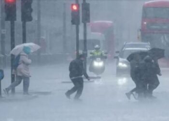 Storms heavy rains and cold wave