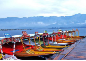Lake in Kashmir the heaven on earth Dal Lake started freezing due to cold