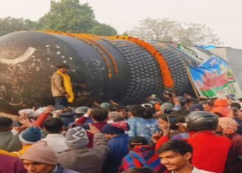 History will be created Catholica where the world largest Shiva Linga will be installed