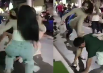 Transgender women in Thailand beat up a young man because