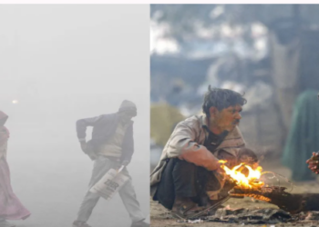 Weather in different states of the country Cold foggy conditions snowfall