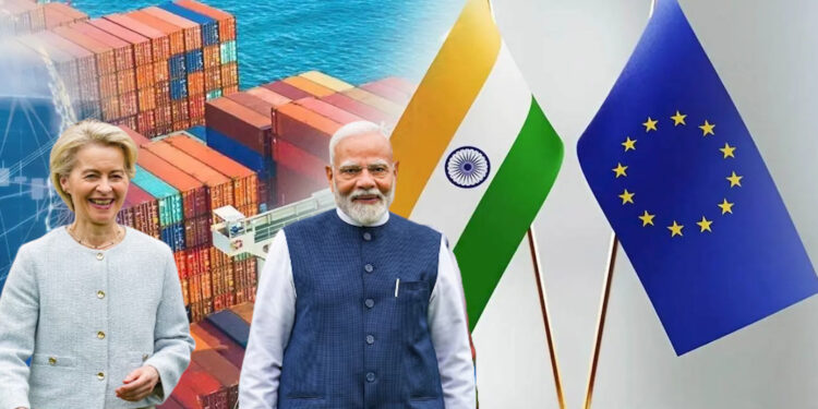 India-EU FTA का बड़ा ऐलान: पीएम मोदी बोले— भारत की मैन्युफैक्चरिंग, ऊर्जा और सर्विस सेक्टर को मिलेगा सीधा फायदा