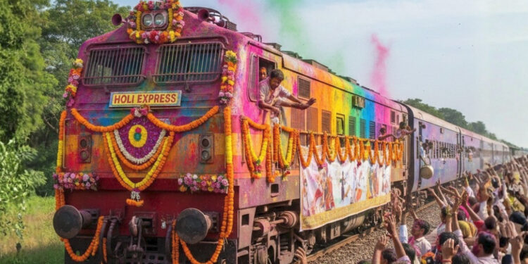 Indian Railways: होली पर यात्रियों को बड़ी राहत 1,244 स्पेशल ट्रेनों का ऐलान, जरूरत पड़ी तो संख्या 1,500 तक बढ़ेगी